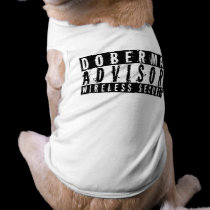 Doberman Advisory Wireless Security pet clothing