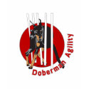 Doberman Agility Weaves t-shirts by DDGraphix Doberman Agility Weaves t-shirts