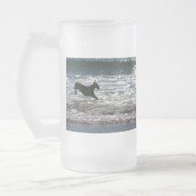 Doberman - Black - Ocean Leap Coffee Mugs