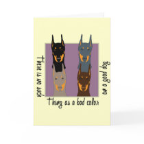 Doberman colors cards by DDGraphix Doberman colors cards