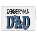 Doberman Dad card