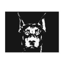Dobermann-Geschenke - Postkarte postkarten by pupaya Dobermann-Geschenke - Postkarte postkarten