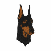 Doberman Head Polo Shirt