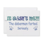 Doberman Personalized Invite
