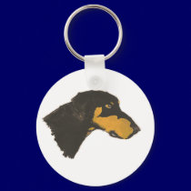 Doberman Keychain by EquineInspiration Doberman Keychain