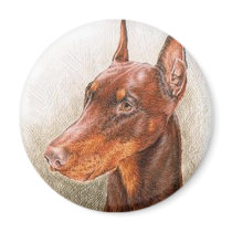 Doberman magnets