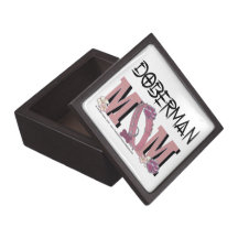 Doberman MOM Premium Trinket Boxes
