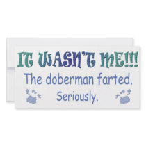Doberman Picture Card