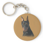 Doberman Pinscher Awesome Keychain