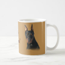 Doberman Pinscher Awesome Mug