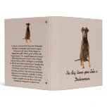 Doberman Pinscher Binder