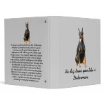 Doberman Pinscher Binder