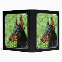 Doberman Pinscher Binder