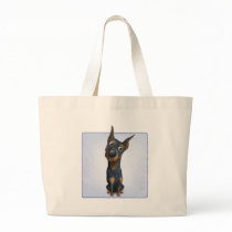 Doberman Pinscher (Black and Tan) bags