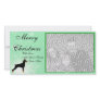 Doberman Pinscher - Black Body Photo Greeting Card