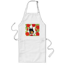 Doberman Pinscher ~ Black Dobie Portrait Apron