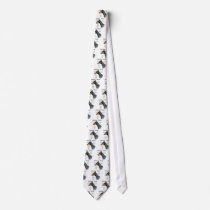 Doberman Pinscher (blk) History Design ties by GreyWolfCreation Doberman Pinscher (blk) History Design ties