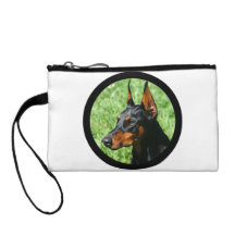 Doberman Pinscher Change Purse