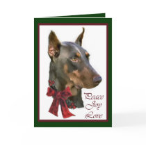 Doberman Pinscher Christmas cards by DogsByDezign Doberman Pinscher Christmas cards