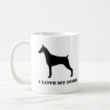 Doberman Pinscher Coffee Mugs