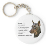 Doberman Pinscher Gifts Key Chains