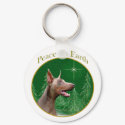 Doberman Pinscher (isabella) Peace keychains by GreyWolfCreation Doberman Pinscher (isabella) Peace keychains