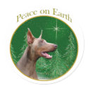 Doberman Pinscher (isabella) Peace stickers by GreyWolfCreation Doberman Pinscher (isabella) Peace stickers