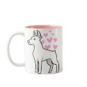 Doberman Pinscher Love mug