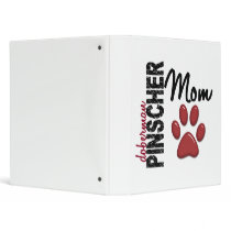 Doberman Pinscher Mom 2 Binders