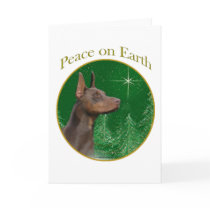 Doberman Pinscher Peace cards by GreyWolfCreation Doberman Pinscher Peace cards