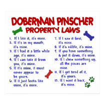 DOBERMAN PINSCHER PL2 posters by poochloverstuff DOBERMAN PINSCHER PL2 posters