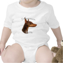 Doberman Pinscher (red) Mom 2 t-shirts