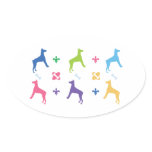 Doberman Pinscher stickers