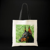 Doberman Pinscher Tote Bag bags