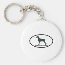 Doberman Pinsher Key Chains