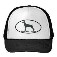 Doberman Pinsher Mesh Hats