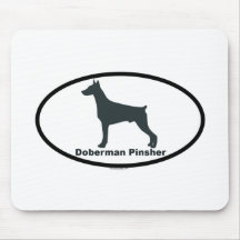 Doberman Pinsher Mouse Mat