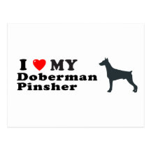 Doberman Pinsher Post Cards