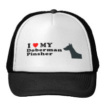 Doberman Pinsher Trucker Hats