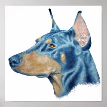 Doberman Posters, Doberman Prints, Art Prints, Poster Designs