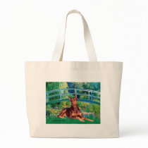 Doberman (red) - Bridge bags by masterpiecedogs Doberman (red) - Bridge bags