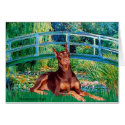 Doberman (red) - Bridge cards