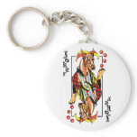 Doberman Red Joker Keychains
