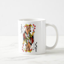 Doberman Red Joker mugs