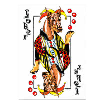 Doberman Red Joker posters