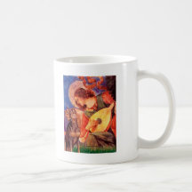 Doberman (red) - Mandolin Angel Coffee Mugs