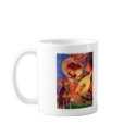 Doberman (red) - Mandolin Angel mugs by masterpiecedogs Doberman (red) - Mandolin Angel mugs