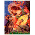 Doberman (red) - Mandolin Angel t-shirts