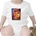 Doberman (red) - Mandolin Angel t-shirts by masterpiecedogs Doberman (red) - Mandolin Angel t-shirts