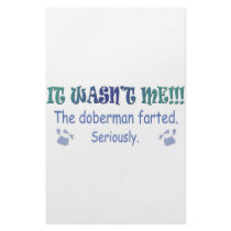 Doberman stationery by mcpetdoodles Doberman stationery